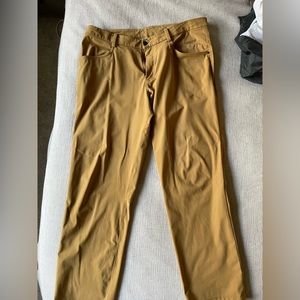 Lululemon ABC pants, size 38x30”